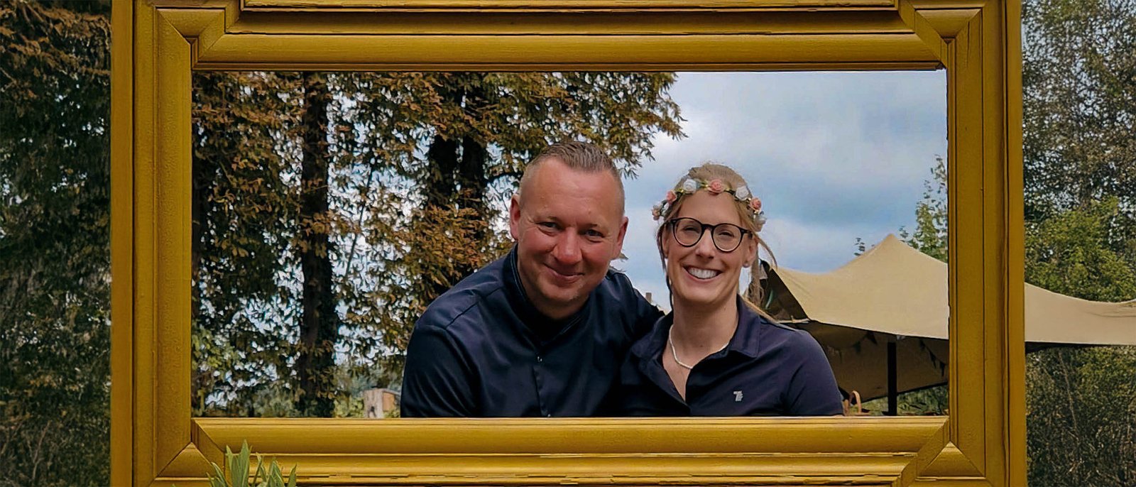 Tobi und Janina - das Team hinter Merschmeyers Eventcatering